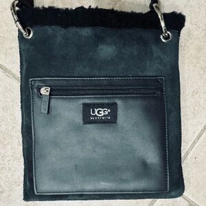 UGG Men's Black Messenger Bag